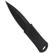We Knife OSS Dagger Black G10, Black Stonewashed by Justin Lundquist (2017E)