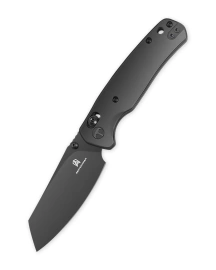 Bestechman Cicada's Wing Knife Mirrored DLC Slab Side Stainless Steel, Mirrored DLC 10Cr15MoV (BMK06-S-8)