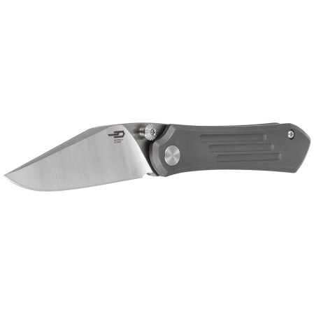 Bestech Icarus Knife Dark Stonewashed Titanium, Satin M390 by Nick Rogers (BT2302C)