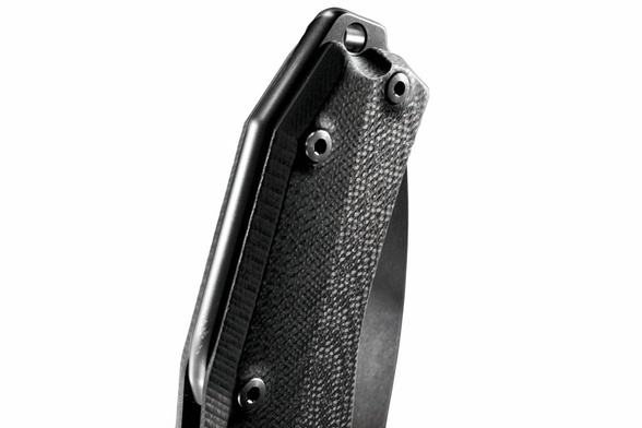 LionSteel KUR Black G10, Stonewashed Sleipner by Molletta (KUR BK)