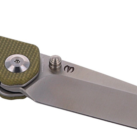 Nóż składany CIVIVI Hadros Olive Micarta, Satin Finish by Dylan Mallery (C20004-3)