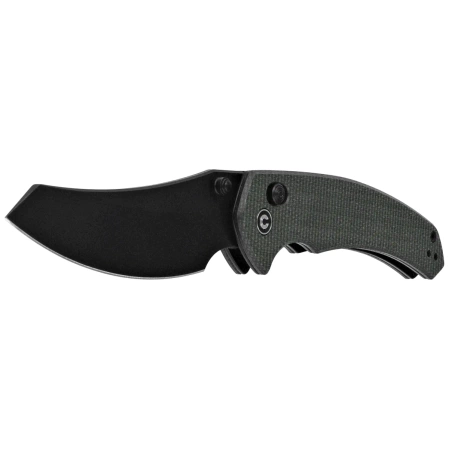 Nóż składany Civivi Sixgill Green Canvas Micarta, Black Stonewashed Nitro-V by Gavko Knives (C24050-3)
