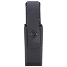 ESP Double-Stack 9 mm / .40 Magazine Pouch with Metal Clip and Safety Strap, Black (MH-64-S)
