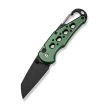 Civivi Pragma Knife Green Aluminum, Black Stonewashed Nitro-V (C23062B-3)