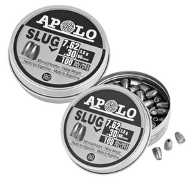Apolo Slug 60 AirGun Pellets .30/7.62 mm, 100 pcs 3.90g/60.0gr (19305)