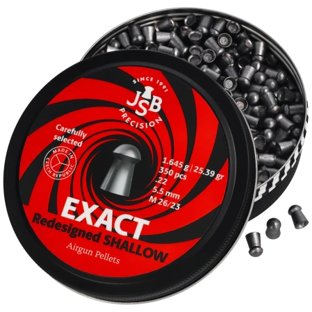Śrut JSB Exact Jumbo Monster ReDesigned Shallow 5.52 mm, 350 szt. (546189-350)