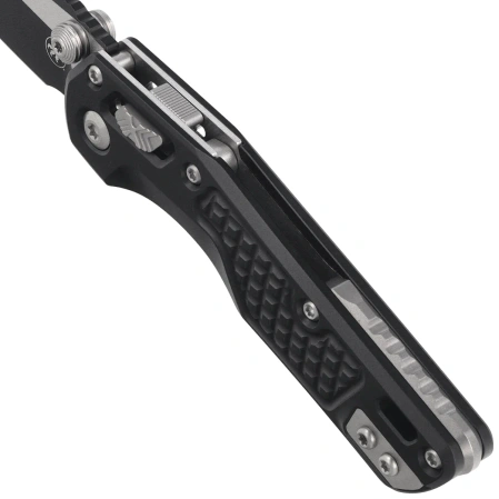 Nóż składany Microtech MSI Mini S/E Black Frag Aluminium, Black M390MK by Tony Marfione (210M-1FR)