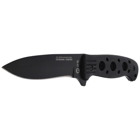 Nóż K25 Tactical Black Aluminium, Black Titanium Coated (31574)