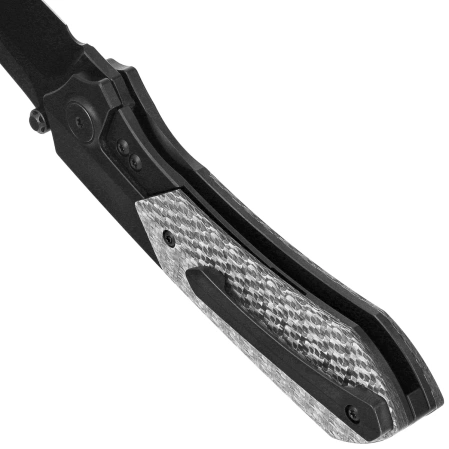 Remette RT-Meteor Black DLC Titanium/Gray Carbon Fiber, Black DLC M390 (RTPT-BD)