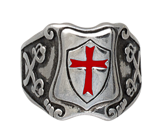Pierścień Tole 10 Imperial Templar Cross Ring (16201)