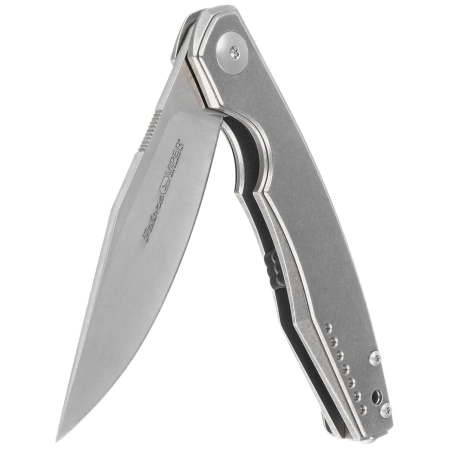 Nóż składany Viper Belone Grey Titanium, Satin M390 by Jesper Voxnæs (V5970TITI)