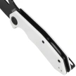 Nóż składany Kubey Coeus White G10, Blackwashed 14C28N (KU122Z)