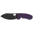 Bestechman Firebird Knife Purple G10, Black PVD Stonewashed D2 (BMK05D)