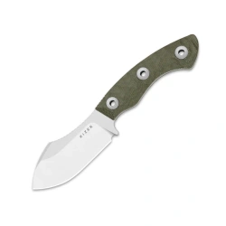 Nóż Kizer Rook Green Micarta, Satin AEB-L by Vincent Rizzo (1090A4)