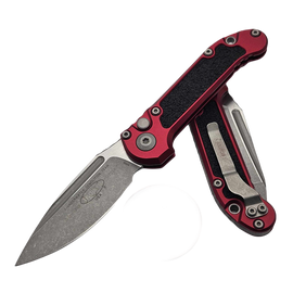 Nóż automatyczny Microtech LUDT Gen III S/E Merlot Aluminium, Apocalyptic M390MK by Tony Marfione (1135-10APMR)