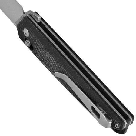 Herbertz CJH Knife Black Micarta, Satin D2 (10000587)