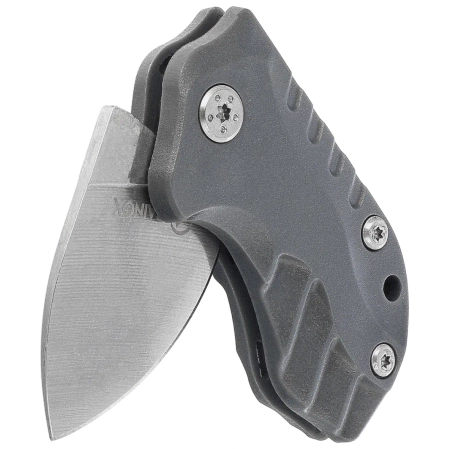 Martinez Albainox Folding Knife – Gray ABS Handle, Satin 3Cr13MoV (18921)