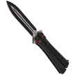 Balisong Knife Martinez Albainox Black Calavera (02097)