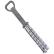 Otwieracz do butelek Herbertz CJH Balisong, Chrome (44078 - 571113)