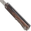 Fox Chnops Heritage Knife Ziricote Wood, Satin Hybrid Cryo by Raven Knives Design (FX-544 ZW)