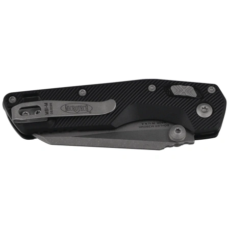 Nóż składany Microtech MSI Mini S/E Black Fluted Aluminium, Apocalyptic M390MK by Tony Marfione (210M-10APFL)