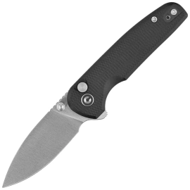 Civivi Mini Shakan Knife Black Aluminum, Satin Nitro-V (C20052F-1)