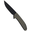 Nóż składany CIVIVI Badlands Vagabond OD Green FRN, Black Stonewashed (C2019B)
