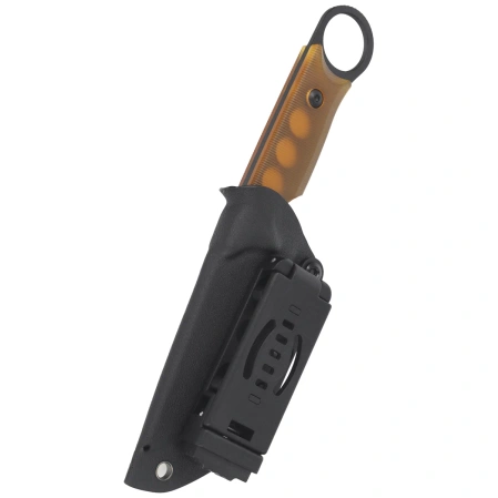 Nóż Kizer Cabox Yellow PEI, Black Nitro-V by Jonathan Styles (1048A6)