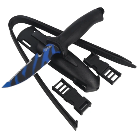 Mac Coltellerie Aquatys 3 Diving Knife Black PP-TPE, PTFE Camo W 1.4116 (AQT12-3.N)