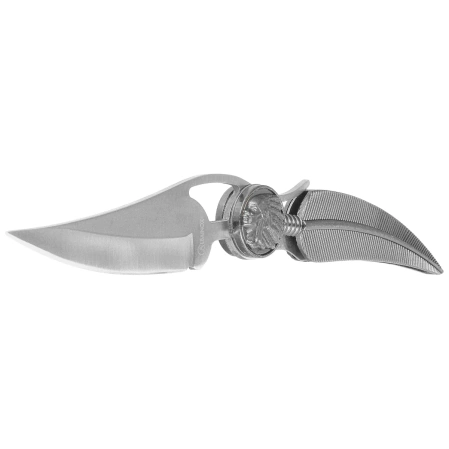 Martinez Albainox Apache Feather Knife Gray Zamak, Satin 3Cr13Mov (10585)
