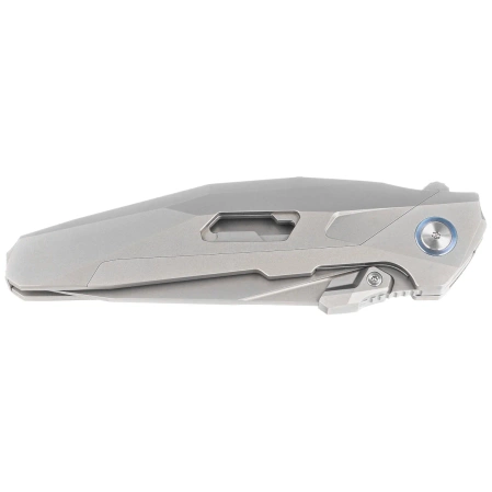 Nóż składany Rike Knife RK-Shadow-T-P Gray Titanium, Satin M390