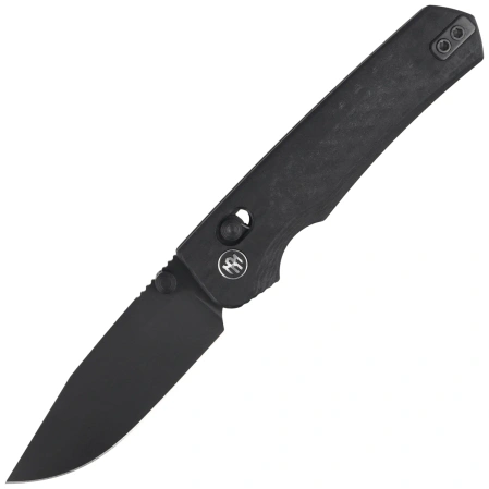 Nóż składany Remette RT-Aurora Black G10, Titanium Plating 14C28N (Aura-G2)