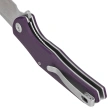 Kubey Flash Knife Purple G10, Satin San Mai M2 (KU158P)