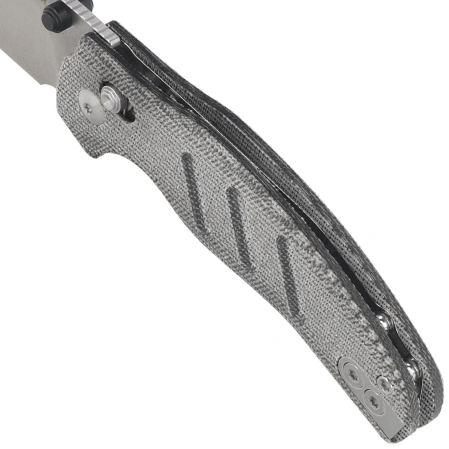 Kizer C01C 2.9 CD Knife Black Norplex UltreX Micarta, Satin Elmax by Sheepdog Knives (Ki3488.29CDA2)