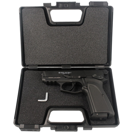 Airgun set 16: Voltran Ekol ES P66C Black 4.5 mm Pistol, 1500 BBs, 10 CO₂ cartridges, 100 targets