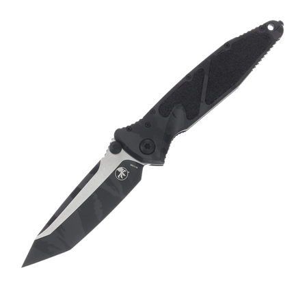 Microtech Socom Elite T/E-M Signature Knife Midnight Tiger Camo Aluminium, Midnight Tiger Camo M390MK by Tony Marfione (161-1 MTCS-Z4)
