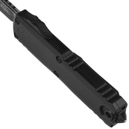 Microtech UTX-85 Gen IV S/E OTF Knife Black Aluminum, Black Tactical DLC M390MK by Tony Marfione (12314-1T)