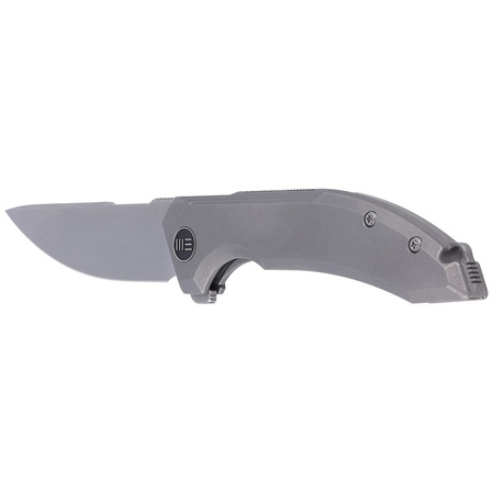WE Knife Quixotic Gray Titanium, Silver Bead Blasted CPM 20CV (WE21016-1)