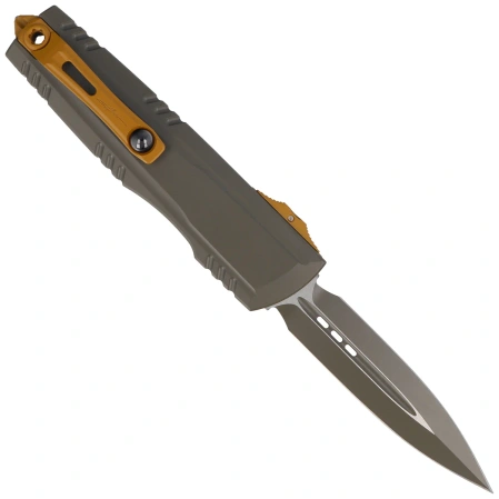 Nóż automatyczny OTF Microtech Luminary ZBP D/E Signature Moss Green Aluminium, Moss Green Cerakote M390MK by Tony Marfione (1270-1MGS-C21Z26)