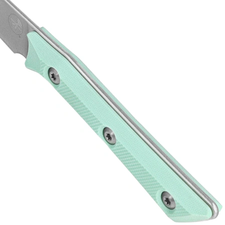 Nóż kuchenny Microtech Utility Caribbean Blue G10, Stonewashed MK390 (3500-10CA)