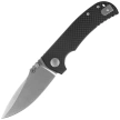 Spartan Blades Astor Black G10/Carbon Fiber, Tumbled CPM 154CM by Les George (SFBL8CF)