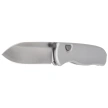 Kizer Drop Bear Zero Knife Light Gray Aluminum, Satin M390 by Azo (Ki3619BDA4)