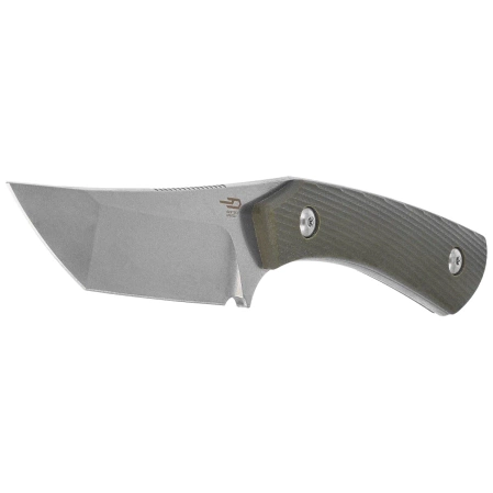 Bestech Step Knife Green G10, Stonewashed D2 by Denis Simonutti (BFK06B)