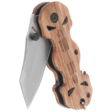 Nóż składany Martinez Albainox Skull Wood, Satin 3Cr13Mov (18549)