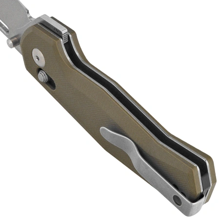 Nóż składany Maserin CB-1 Olive Green G10, Stonewashed MagnaCut (632/G10V)