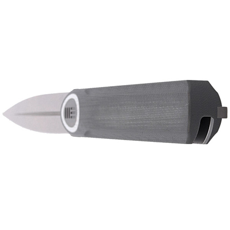 We Knife Eidolon Dagger Gray G10, Stonewashed by Justin Lundquist (WE19074 B-A)