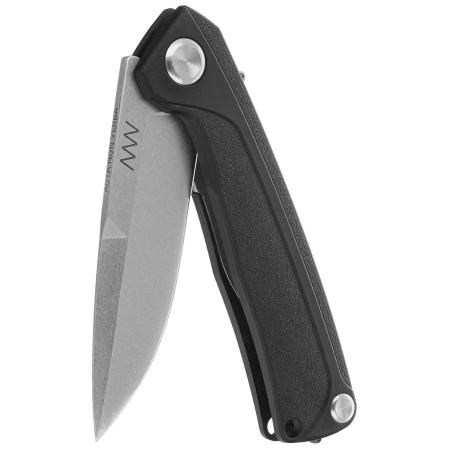 ANV Z100 BB Knife Black GRN, Stonewashed Sleipner (ANVZ100-051)