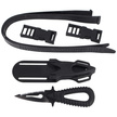 Nóż nurkowy MAC MicroSub Race 2 Black ABS, Black Idroglider W 1.4060