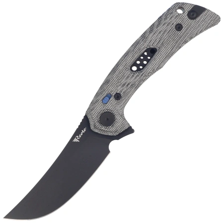 Nóż składany Reate PL-7 Black Micarta, Black PVD Nitro-V (PL-7 BKM PVD)