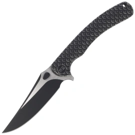 WeKnife Dracarys LE No 076/199 Black Titanium, Black Stonewashed / Satin M390 (WE25061B-5)